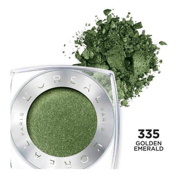 L'Oréal Paris Infallible 24HR Eye Shadow 335 GOLDEN EMERALD 0.12 oz✨️NEW✨️ - Picture 1 of 8